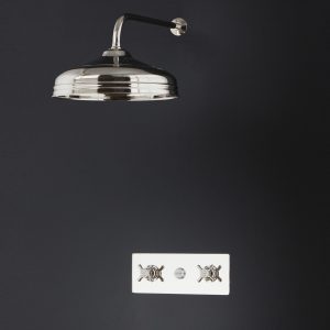 Pressure Balanced Concealed Shower Valve. Choose your option of shower heads.