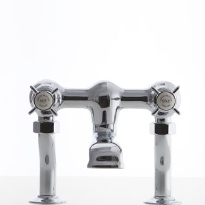 Bath Filler Tap shown from the front - Beaufort model shown.