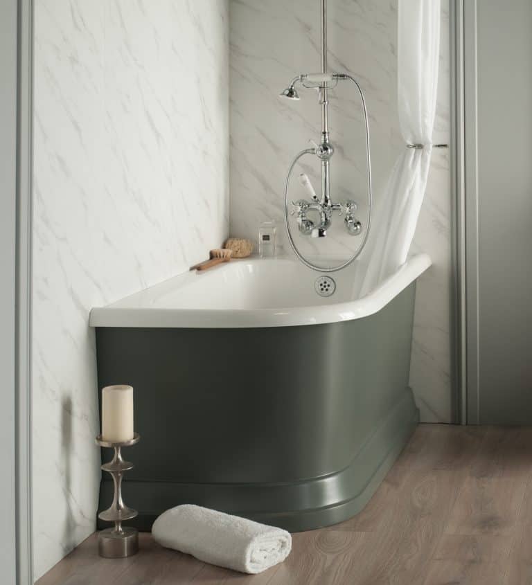 The Torre Corner bath enters production.