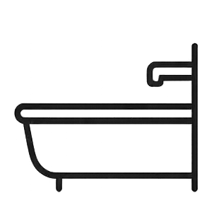 icon wall fitting baths